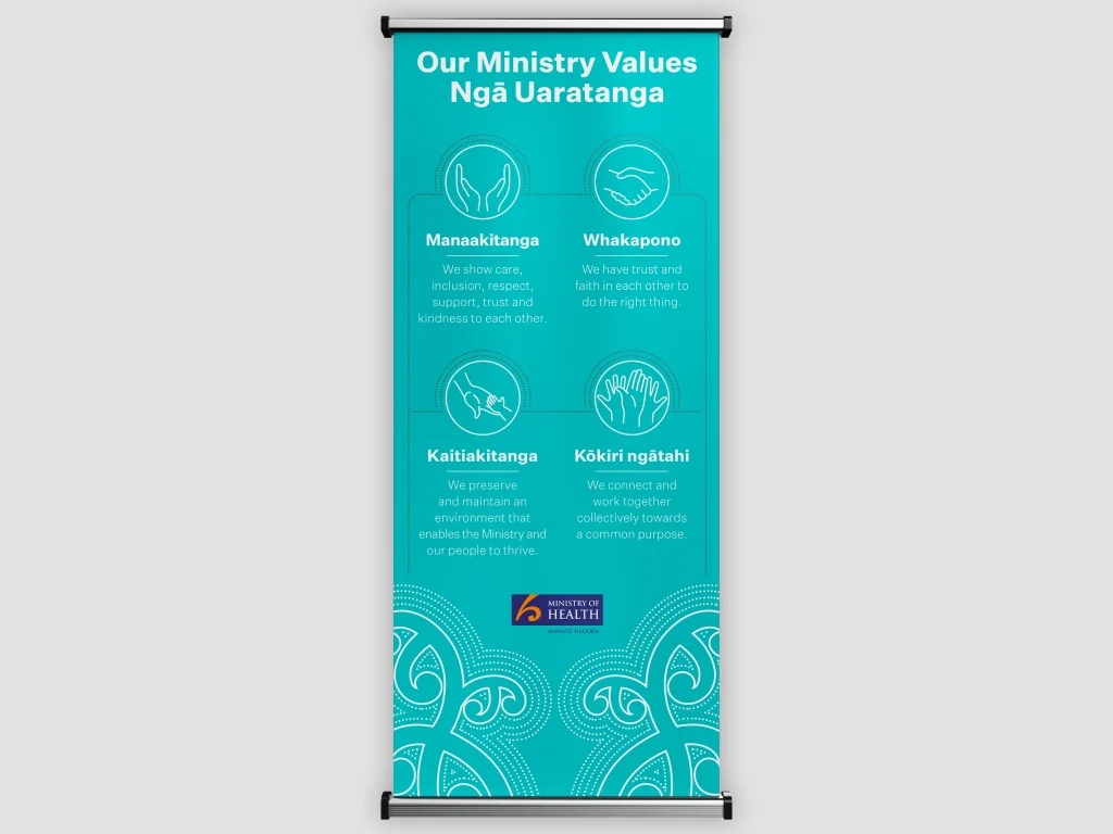 Ministry of Health branding