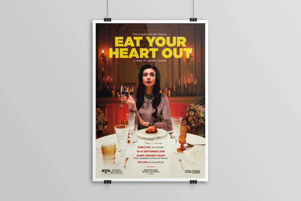 Victoria University of Wellington Event Poster